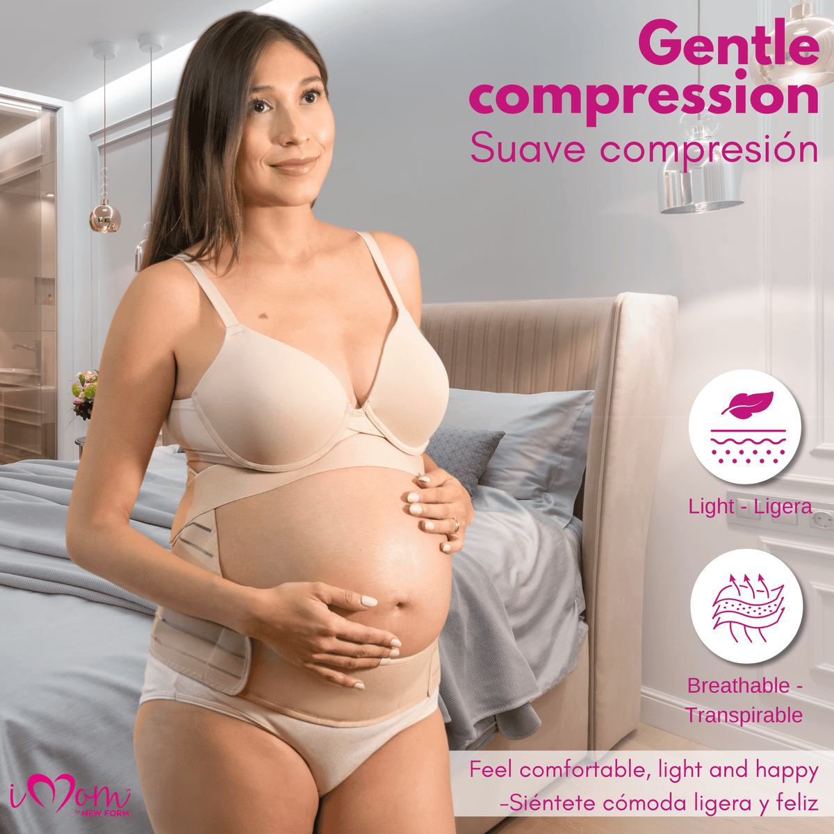 iMom Adjustable Maternity Support Belt for Pregnant Women - Sashes and More