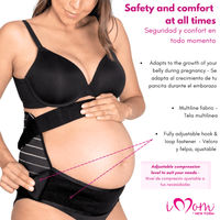 iMom Adjustable Maternity Support Belt for Pregnant Women - Sashes and More