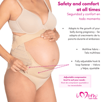 iMom Adjustable Maternity Support Belt for Pregnant Women - Sashes and More