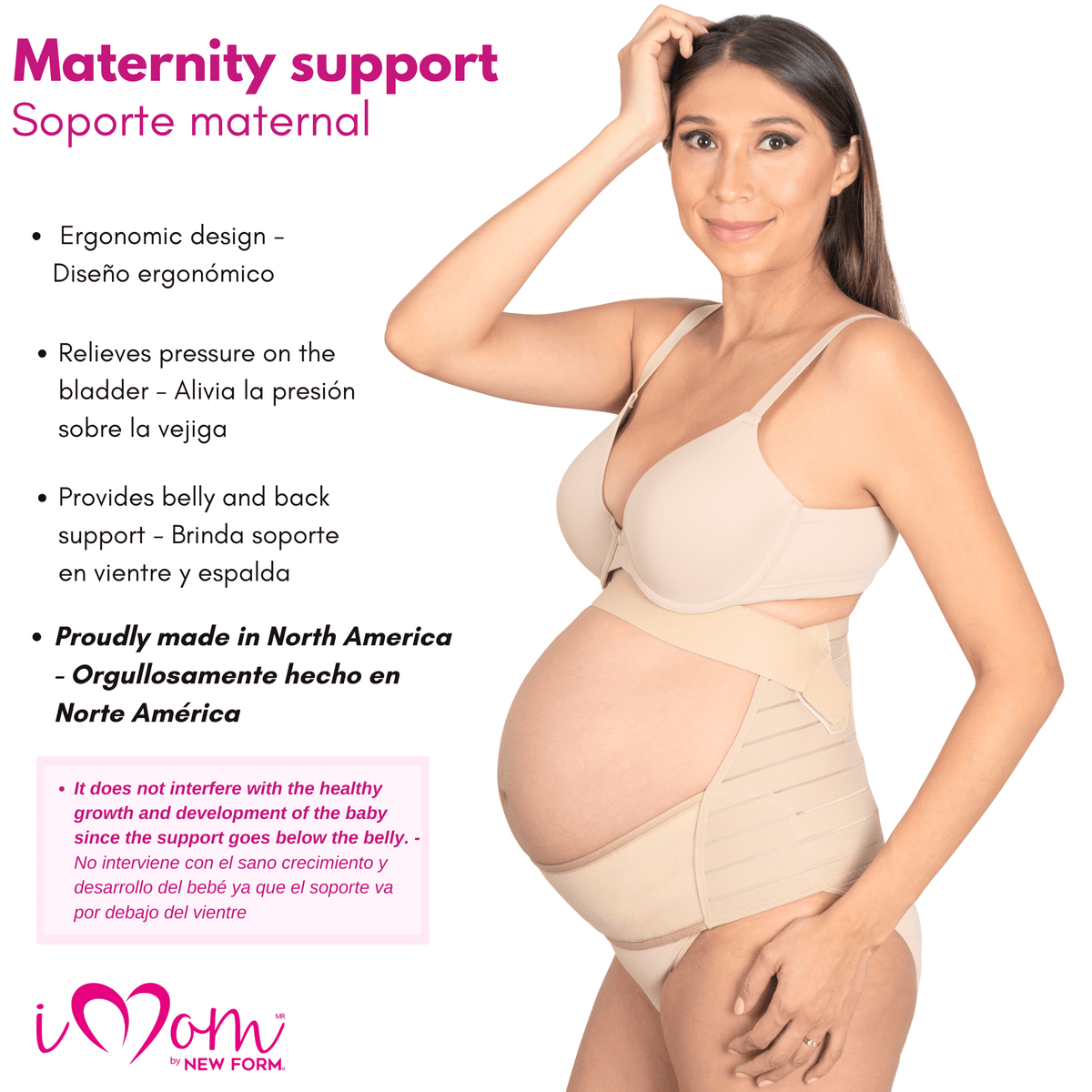 iMom Adjustable Maternity Support Belt for Pregnant Women - Sashes and More