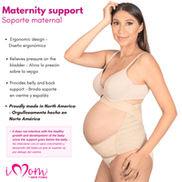iMom Adjustable Maternity Support Belt for Pregnant Women - Sashes and More