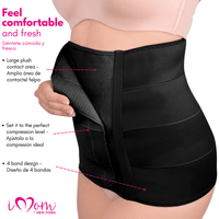 iMom High - Waist 4B Postpartum Shapewear Lipo - Sculpture for Women - Sashes and More