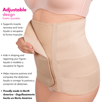 iMom High - Waist 4B Postpartum Shapewear Lipo - Sculpture for Women - Sashes and More