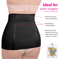 iMom High - Waist 4B Postpartum Shapewear Lipo - Sculpture for Women - Sashes and More