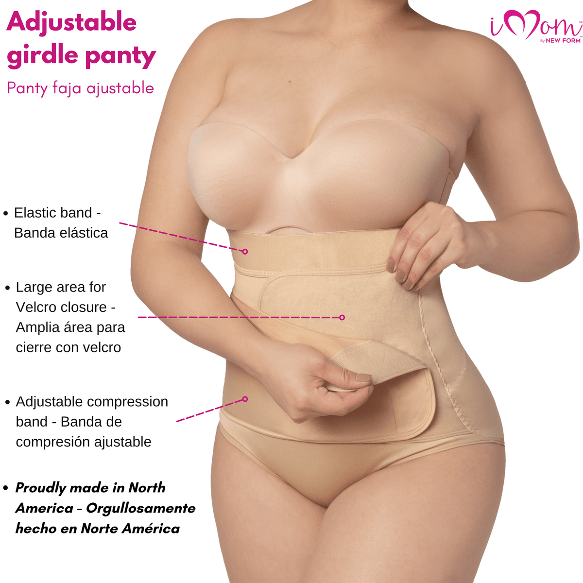 iMom Postpartum High Waist Panty - Sashes and More