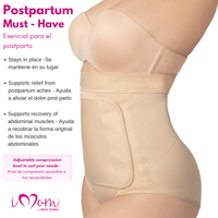 iMom Postpartum High Waist Panty - Sashes and More