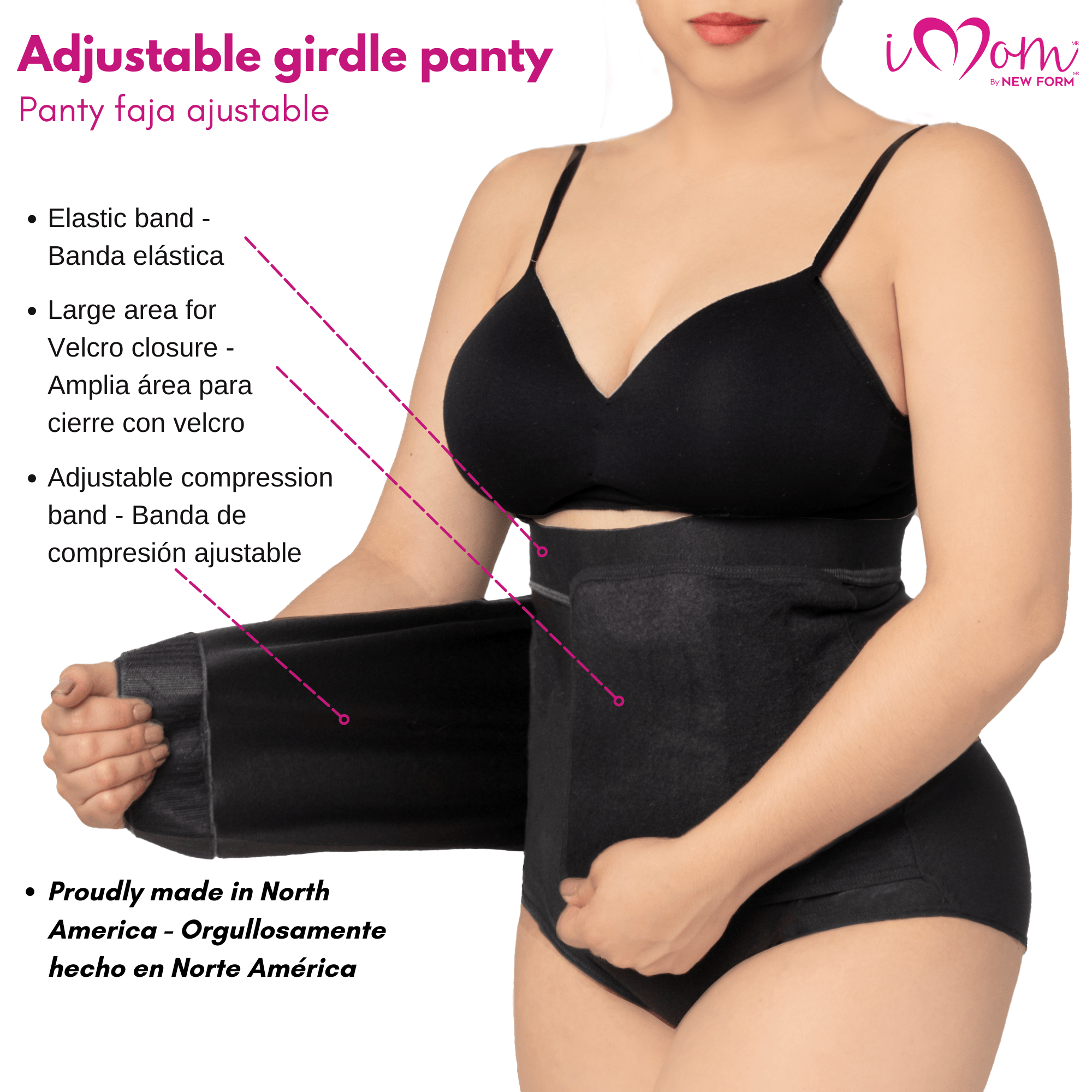 iMom Postpartum High Waist Panty - Sashes and More