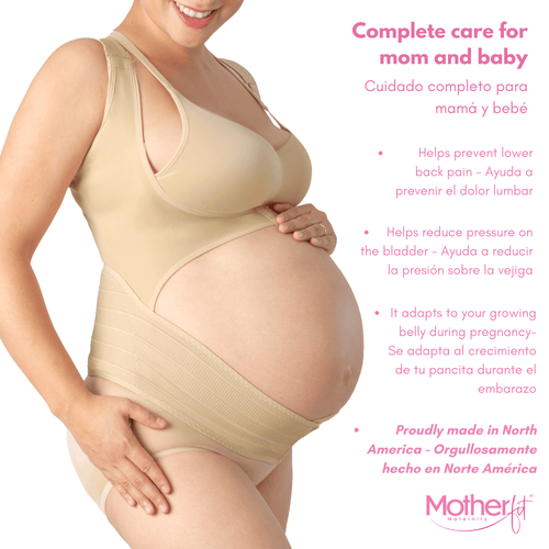 Motherfit Adjustable Maternity Support Vest for Pregnant - Belly Bands for Pregnant Women - Sashes and More