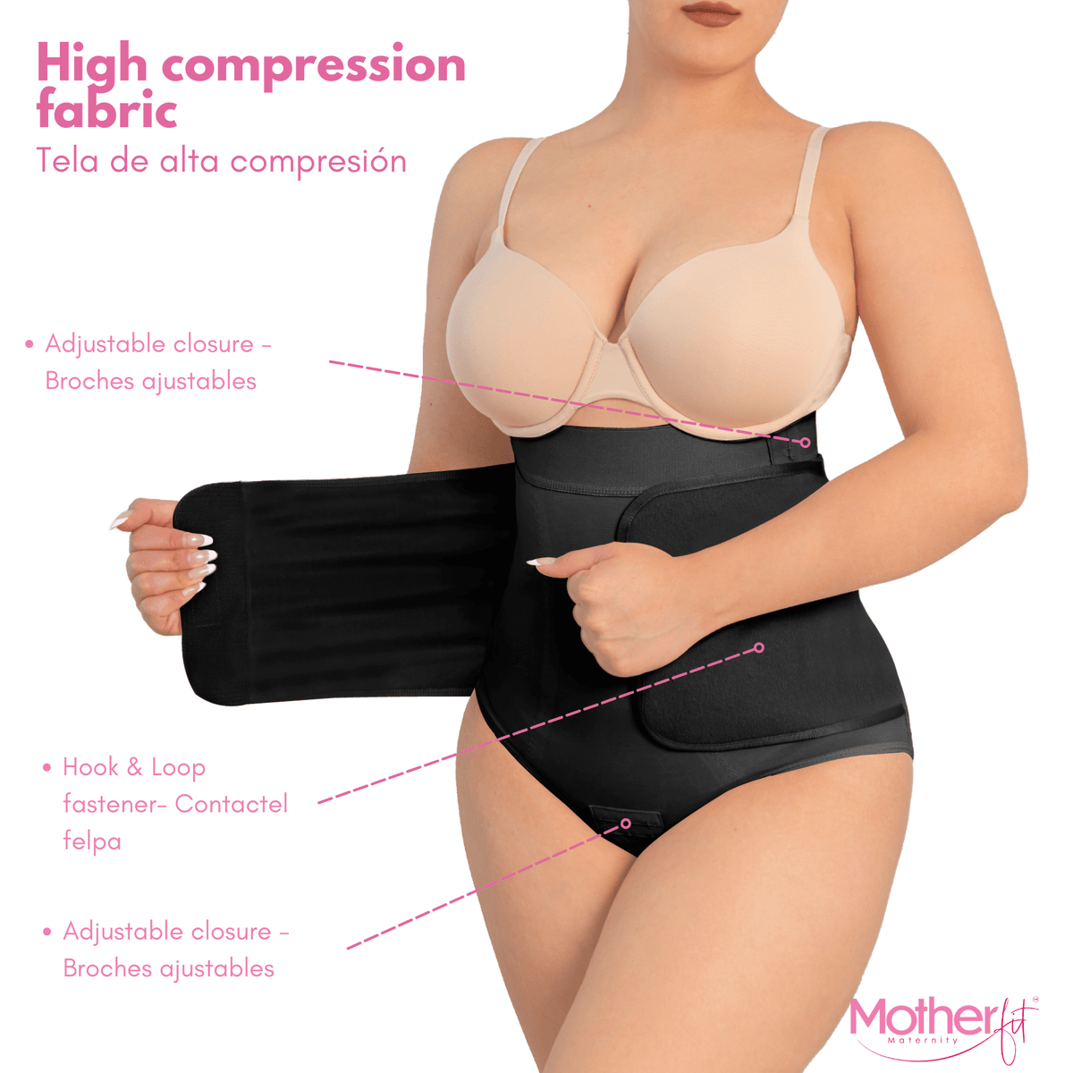 Motherfit - High - waisted postpartum girdle - Sashes and More