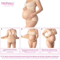 Motherfit - Maternity Belly Support Belt - Back Pain Relief - Adjustable Strap - Sashes and More