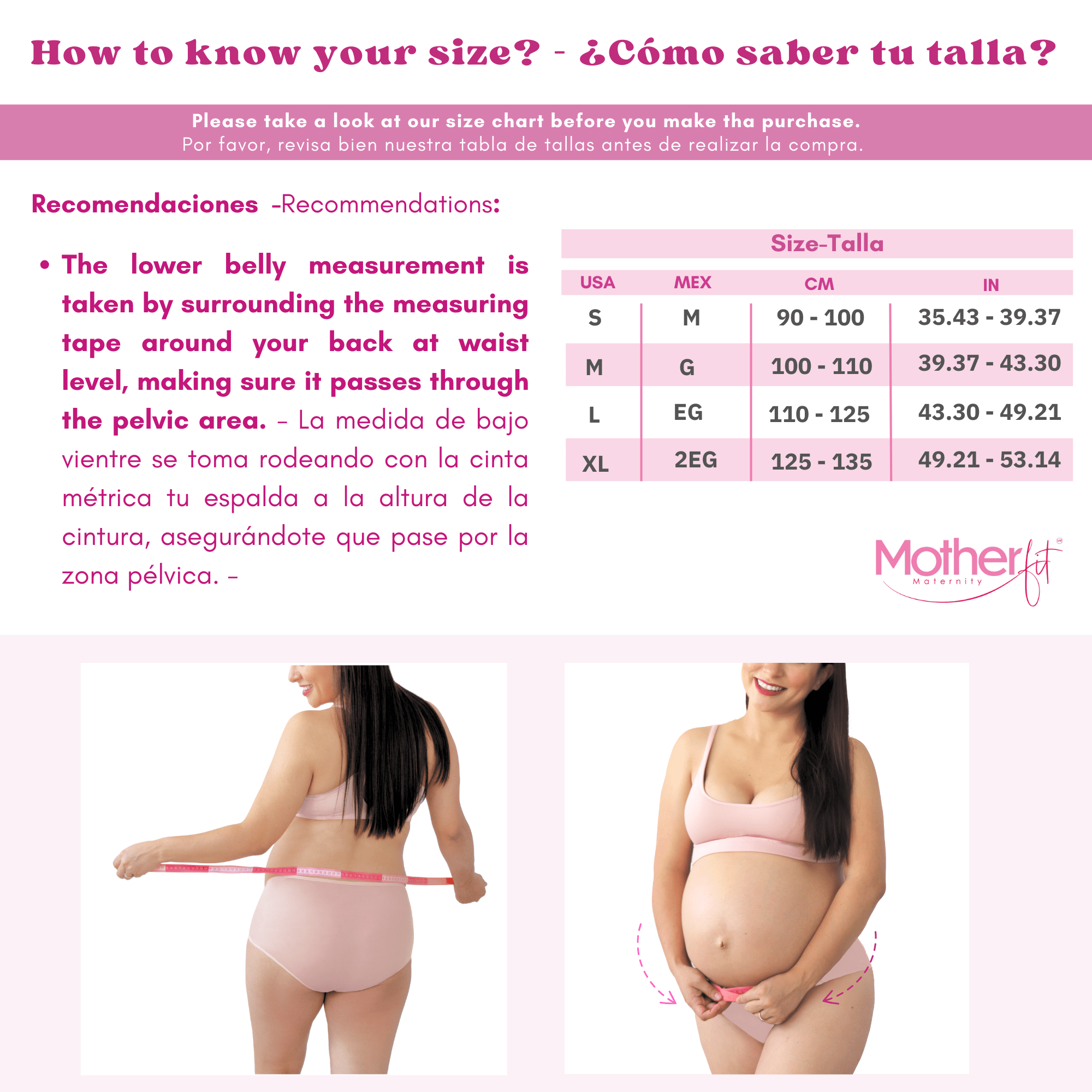Motherfit Maternity Belt Panty – Comfort and Support During Pregnancy - Cotton Panty - Sashes and More