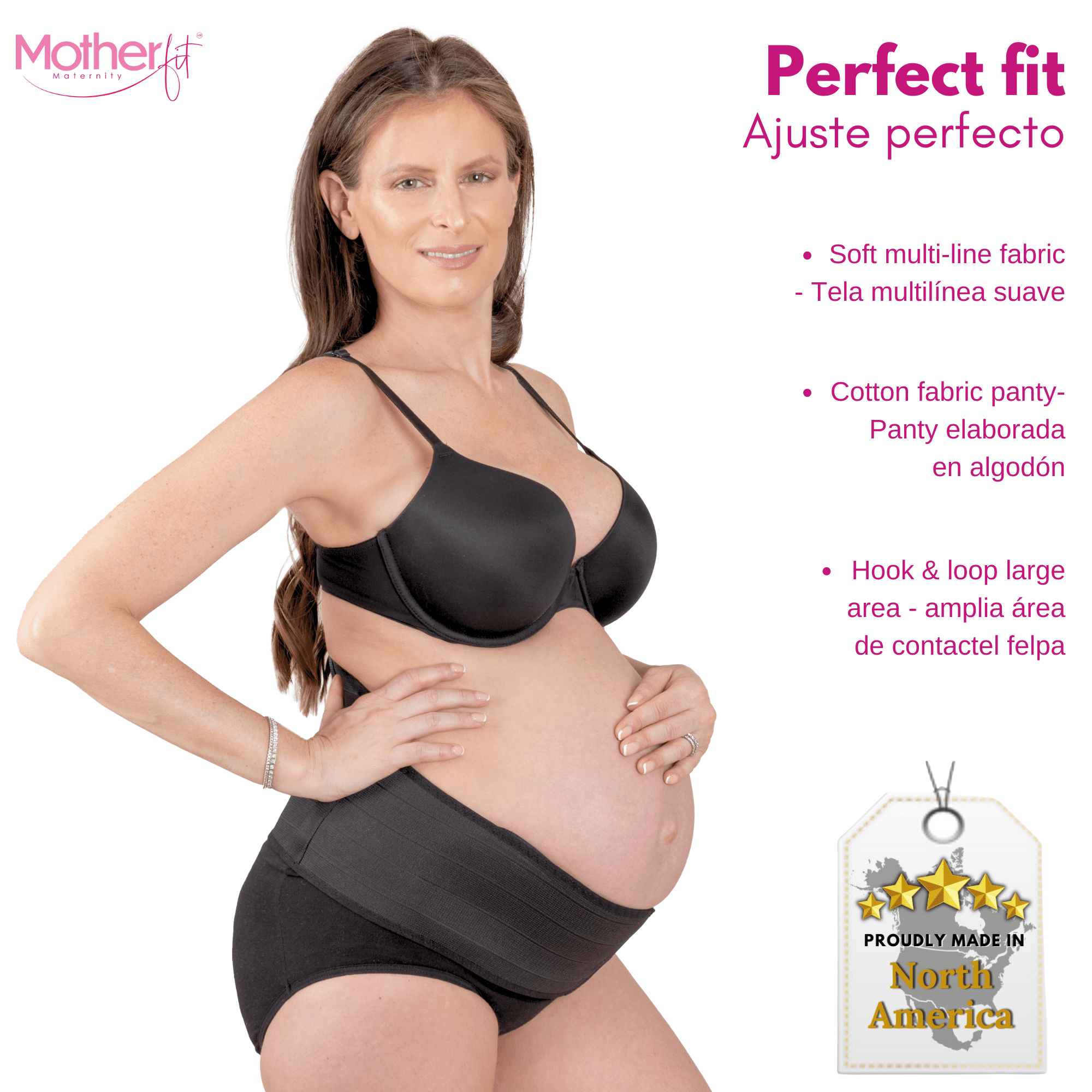 Motherfit Maternity Belt Panty – Comfort and Support During Pregnancy - Cotton Panty - Sashes and More