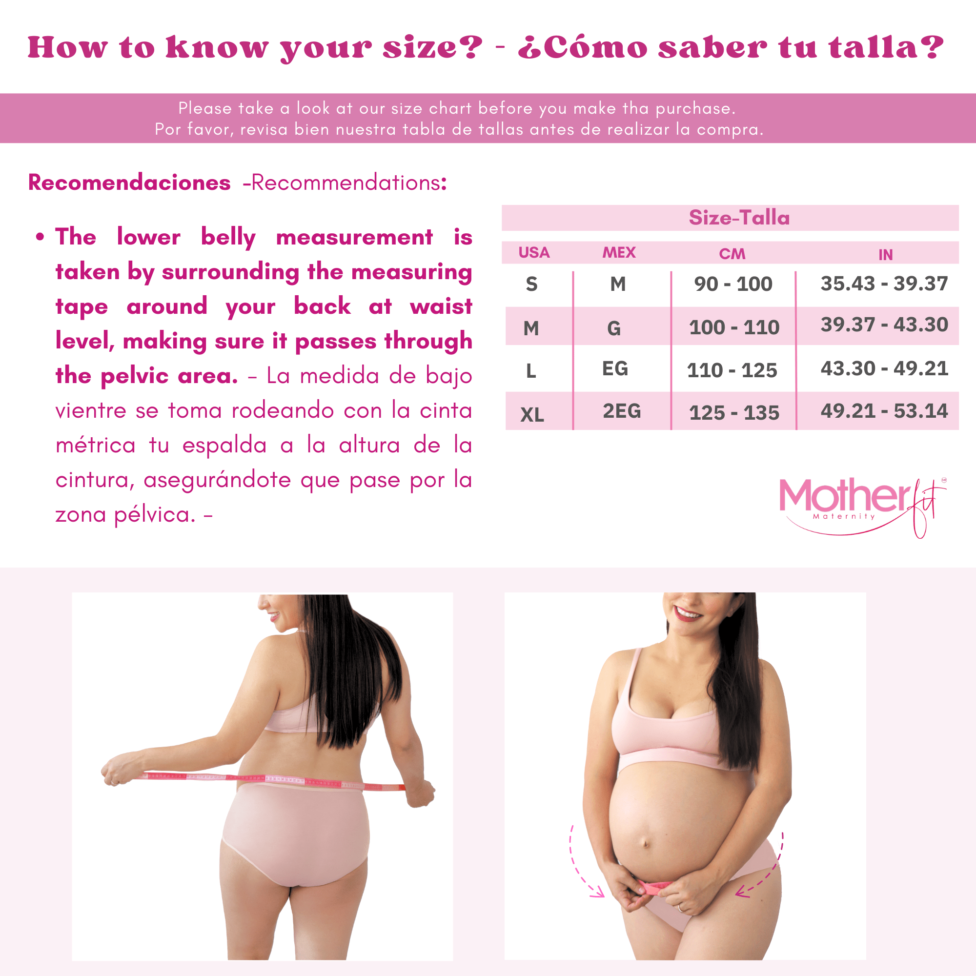 Motherfit Maternity Belt Panty – Comfort and Support During Pregnancy - Cotton Panty - Sashes and More