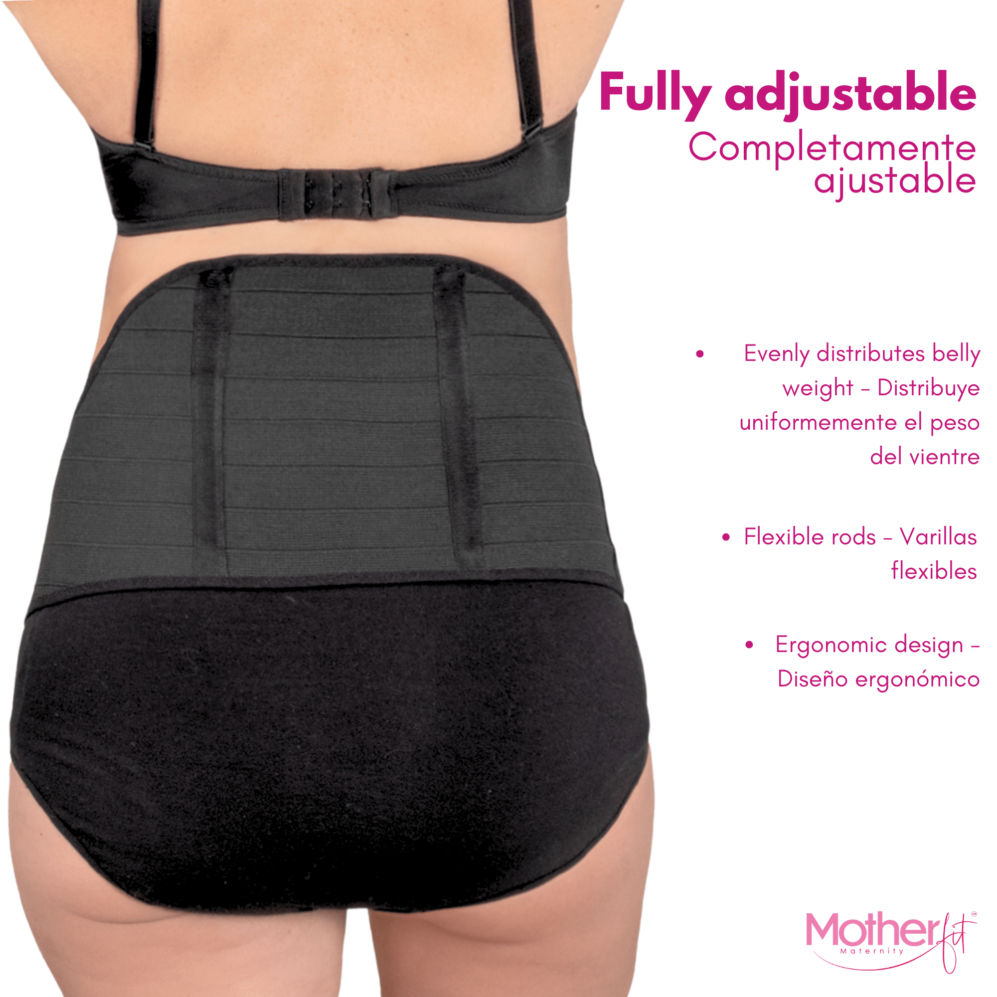 Motherfit Maternity Belt Panty – Comfort and Support During Pregnancy - Cotton Panty - Sashes and More