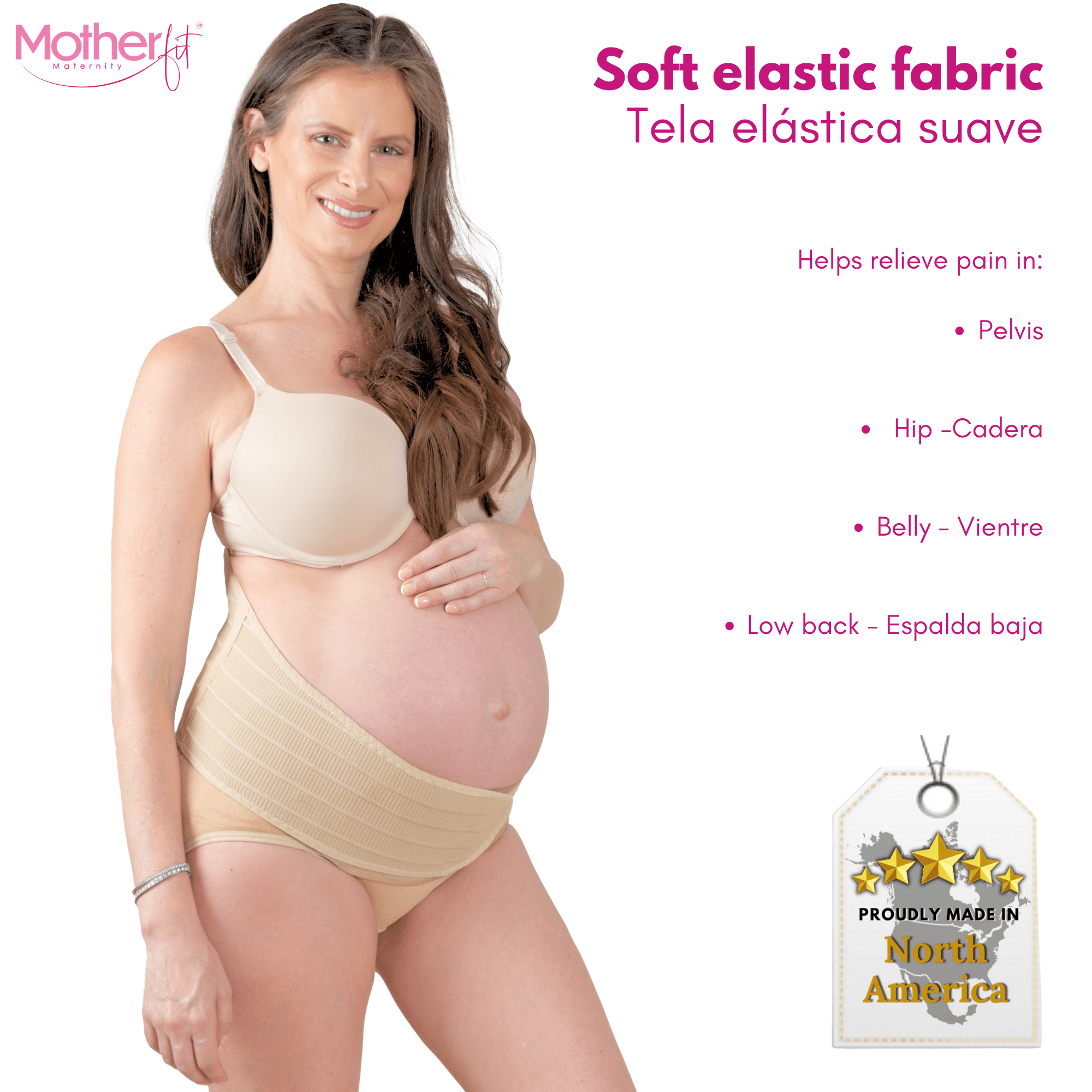 Motherfit Maternity Belt Panty – Comfort and Support During Pregnancy - Cotton Panty - Sashes and More